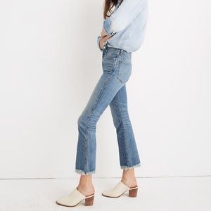 Madewell Cali boot jeans